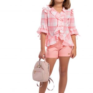Conjunto Bata, Shorts e Máscara 1+1