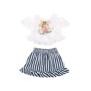 Conjunto Bata e Saia 1+1