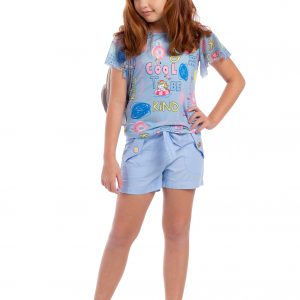 Conjunto Blusa e Shorts 1+1