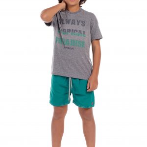 Camiseta Tropical Paradise 1+1