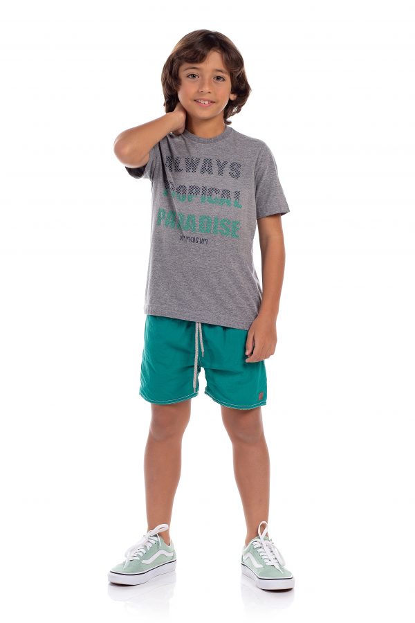 Camiseta Tropical Paradise 1+1