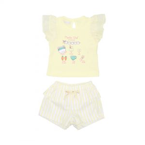 Conjunto Blusa e Shorts 1+1