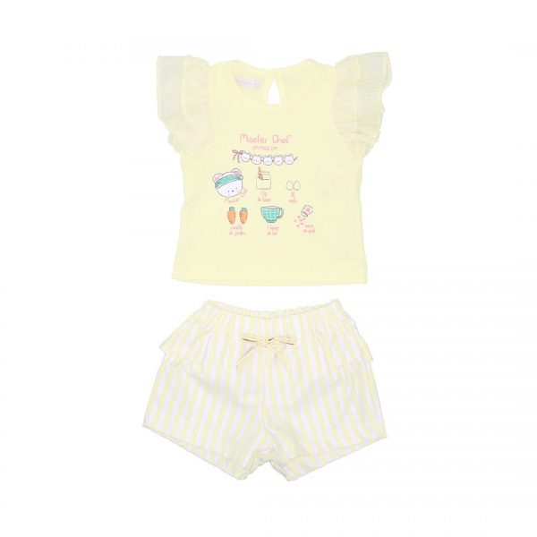 Conjunto Blusa e Shorts 1+1