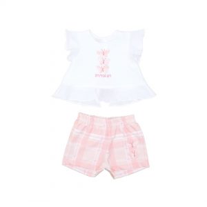 Conjunto Bata e Shorts 1+1