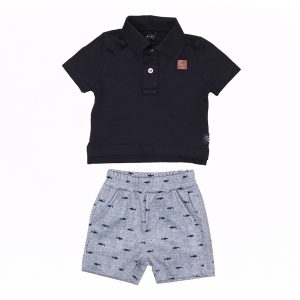 Conjunto Polo e Bermuda 1+1