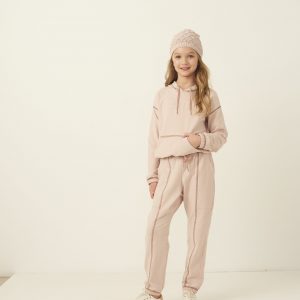 Conjunto Abrigo Rosé 1+1