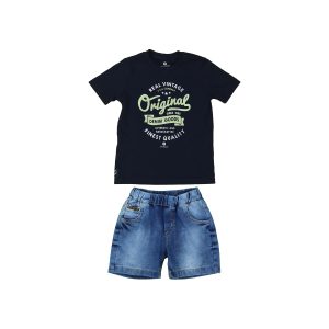 Conjunto Camiseta e Bermuda 1+1