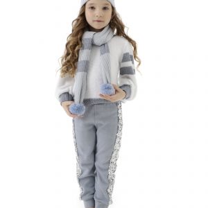 Kit Gorro e Cachecol Mini Lady