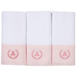Kit Fralda 3 Peças Coquelicot