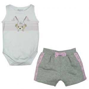 Conjunto Curto Ursinho Grow Up