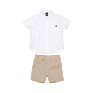 Conjunto Camisa e Bermuda 1+1