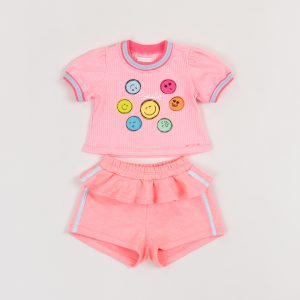 Conjunto Camiseta e Shorts 1+1