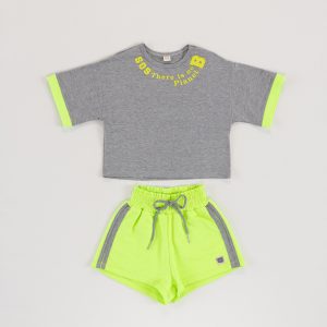 Conjunto Camiseta e Shorts 1+1
