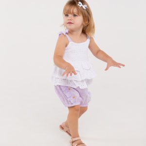 Conjunto Bata e Shorts 1+1