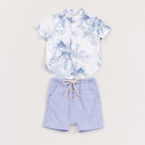 Conjunto Camisa e Bermuda 1+1