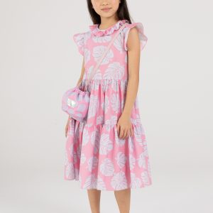 Vestido Folhas 1+1